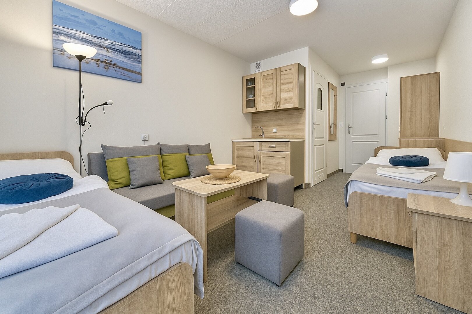 Pokój 3/4 osobowy z aneksem